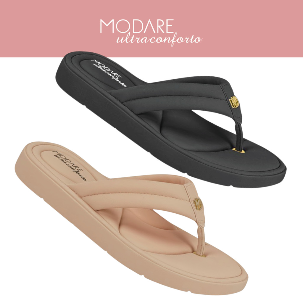 Chinelo Feminino Modare Ultra Conforto Macio Original Anatômico em Oferta na Shopee