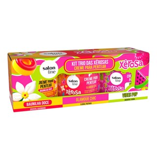 Kit Xêrosa com 3 Cremes para Pentear 180g em Oferta na Shopee