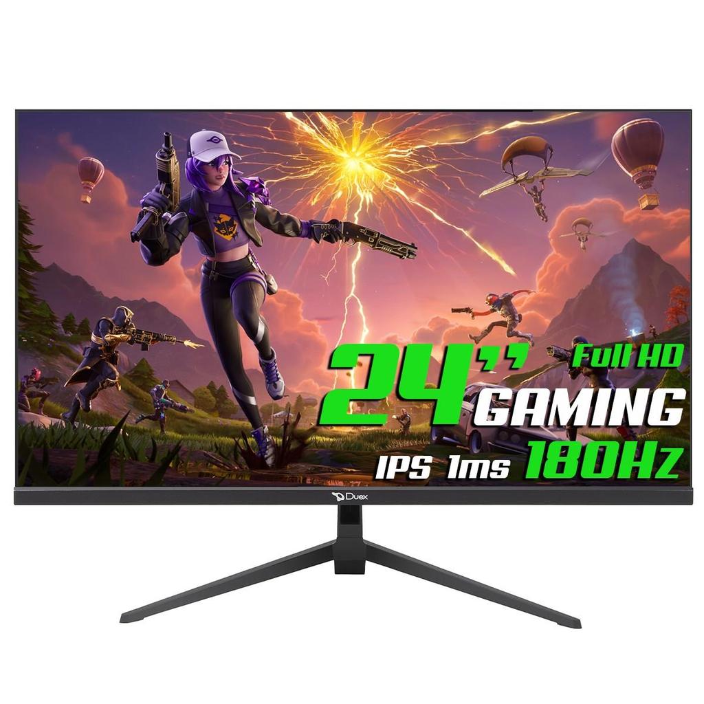Monitor Gamer 24 Pol, Full HD, 1ms, 180Hz, IPS, FreeSync, HDMI/DP, DXMO24F180 em Oferta na Shopee