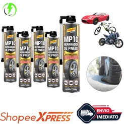 KIT 5 SPRAY REPARADOR DE PNEUS 400ML MP10 MUNDIAL PRIME