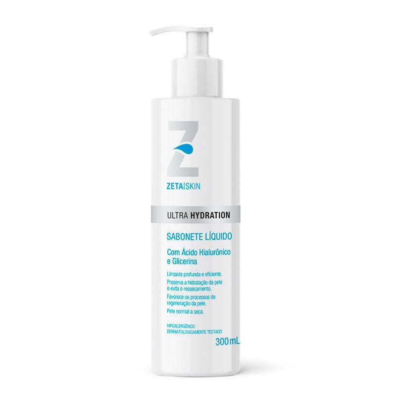 Sabonete Líquido Facial Zeta Skin Ultra Hydration Pele Normal a Seca 300ml em Oferta na Shopee