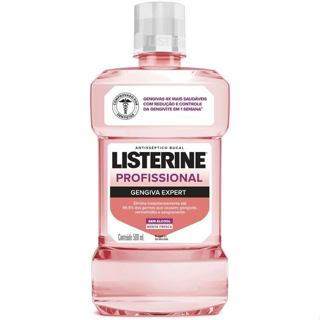 Enxaguante Bucal Listerine Profissional Gengiva Expert 500ml em Oferta na Shopee