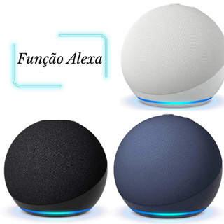ORIGINAL-Caixa de Som Bluetooth 5W com LED Colorido Portátil Compatível com Alexa Rádio FM e USB em Oferta na Shopee