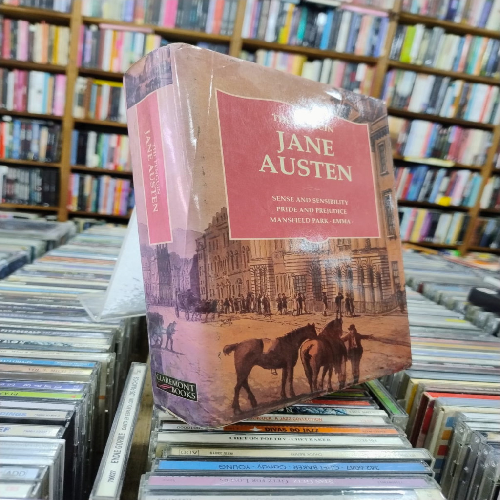 Sense and sensibility; pride and prejudice; Emma, mansfield park autor Jane Austen