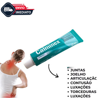 Calminex Pomada Msd Anti-inflamatória Dores E Pancadas 100g em Oferta na Shopee