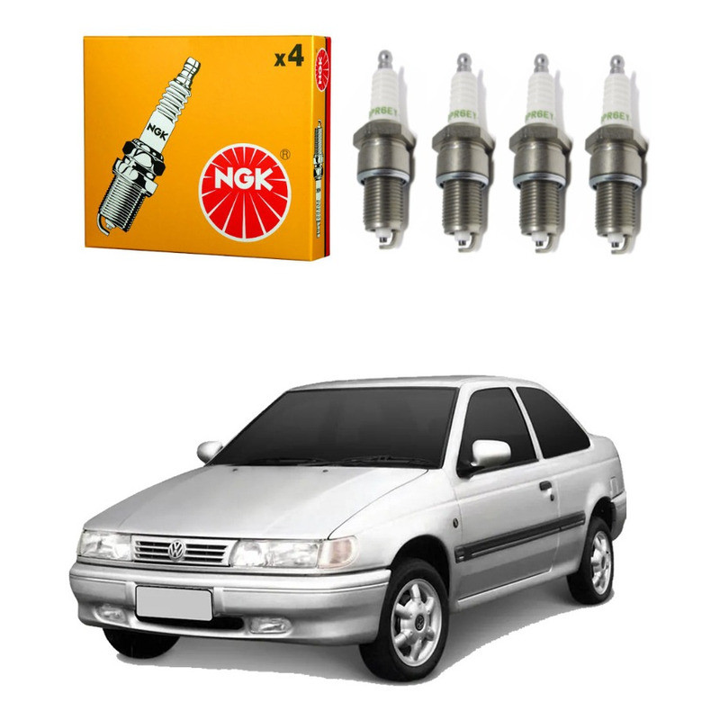 Jogo Velas Ngk Logus 1.6 1.8 2.0 Ap 1993 A 1996 em Oferta na Shopee