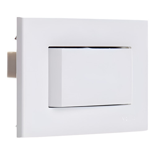 1x Interruptor Simples 10a Embutir Branco+placa 10 A 250v Branco