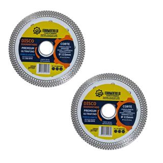 Kit 2 Disco Diamantado 115mm Corte Porcelanato Ultra Fino Ldi em Oferta na Shopee