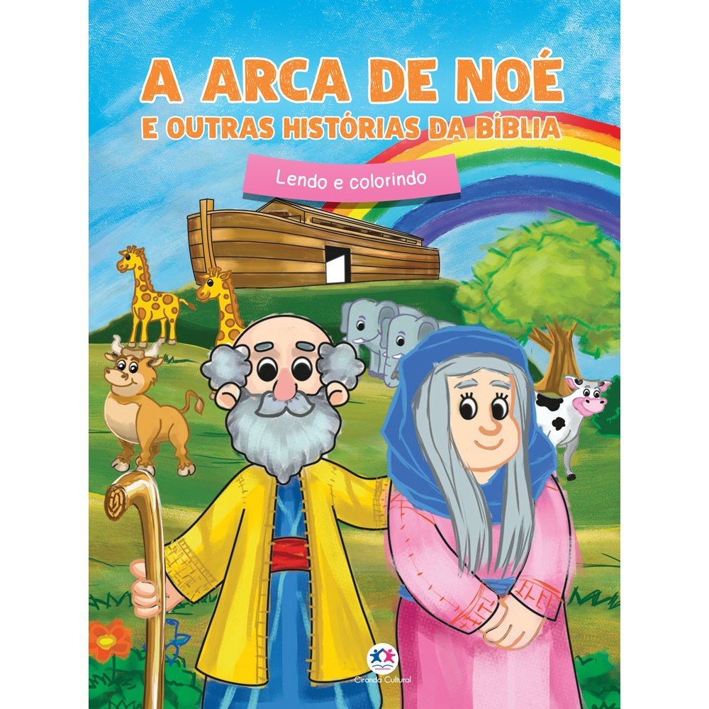 Livro A arca de Noé e outras histórias da Bíblia em Oferta na Shopee