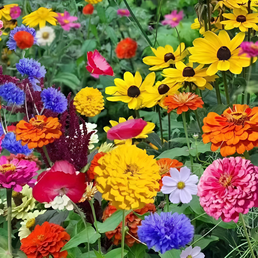 flores ornamentais 100 Mistura De Flores Multi-varietais Jardinagem Em Casa planta para vaso