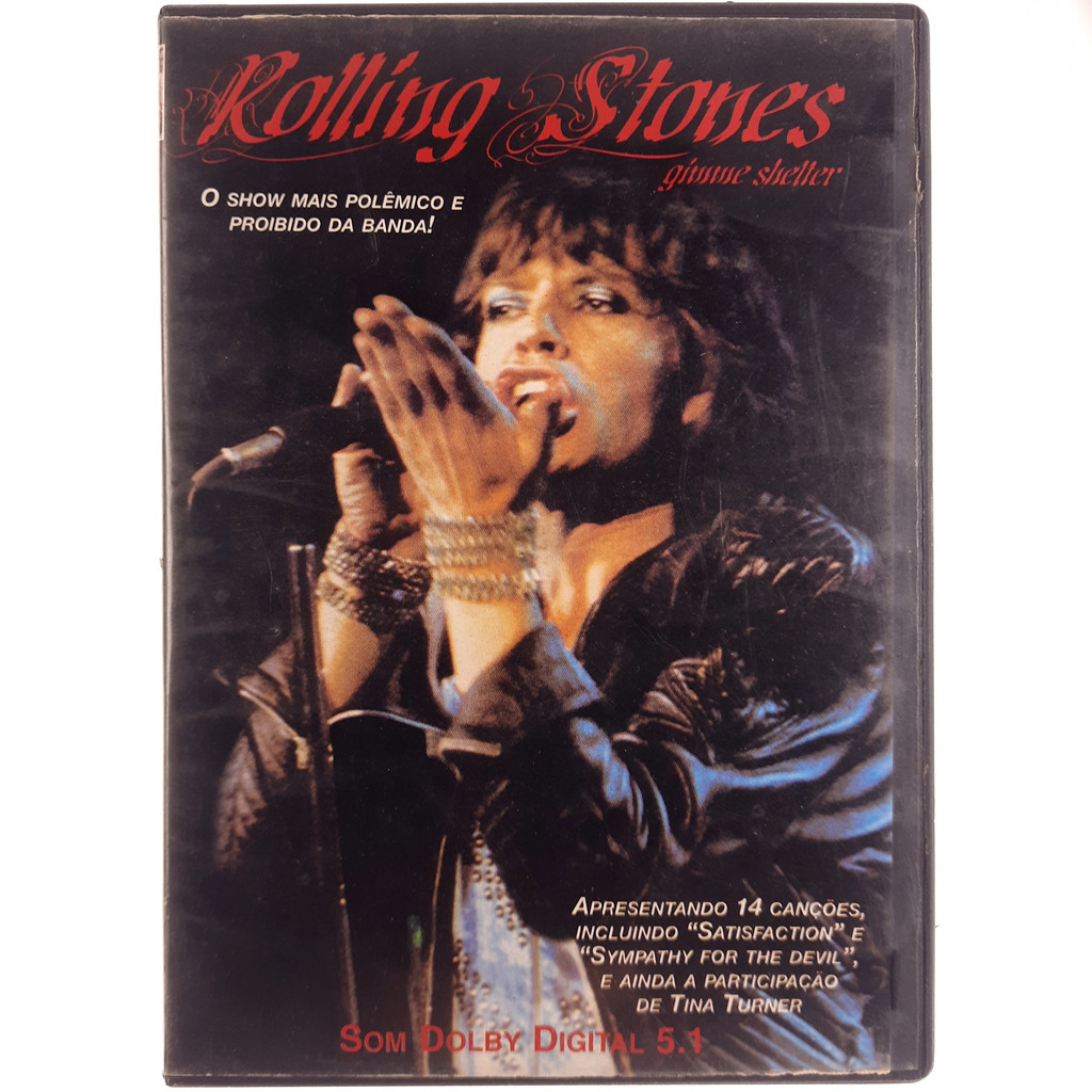 DVD Gimme Shelter Live - Rolling Stones