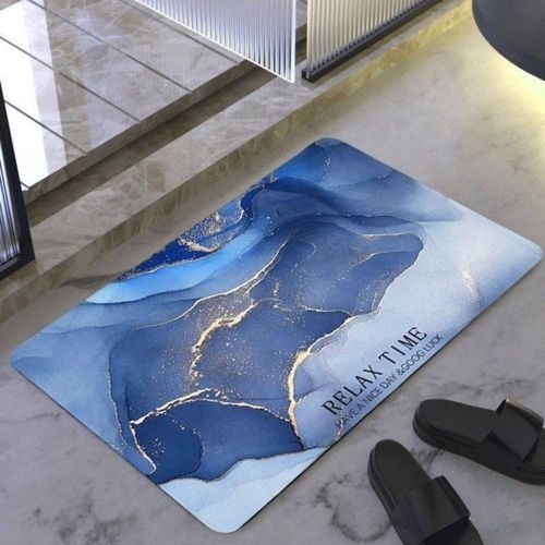 Tapete Banheiro Antiderrapante Absorvente Secagem Rápida Conforto Decorativo