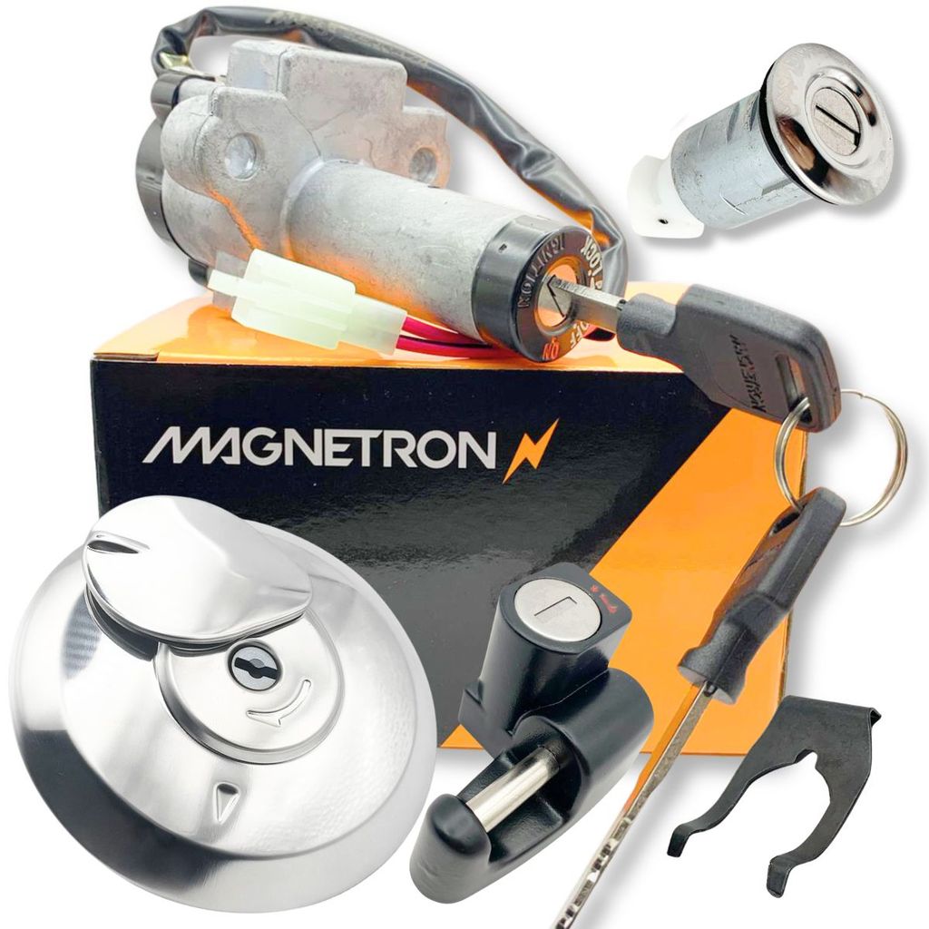 Conjunto de Travas Cg 150 Titan Ks / Cg 150 Titan Es 2004-2008 04 Peças Magnetro