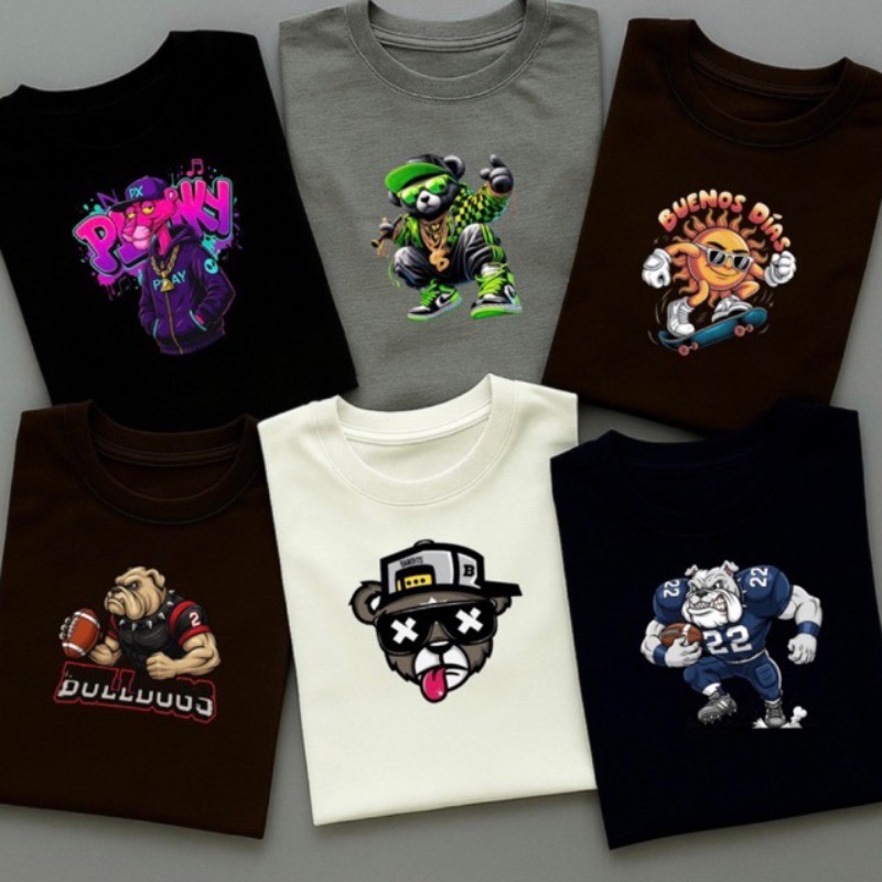kit 4 blusas menino juvenil infantil algodão verão modinha criança roupas T-shirt camisa estampadas sortidas