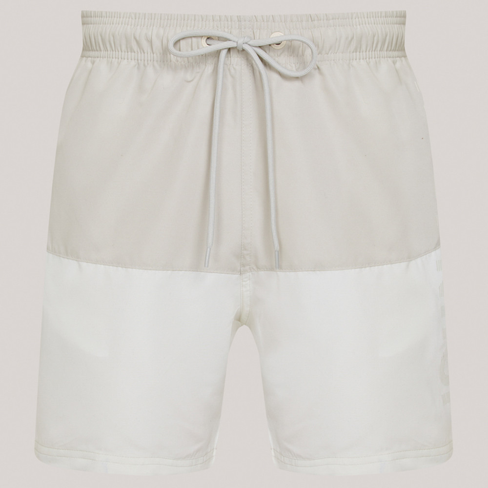 Short John John Bicolor Ve26 Bege Masculino