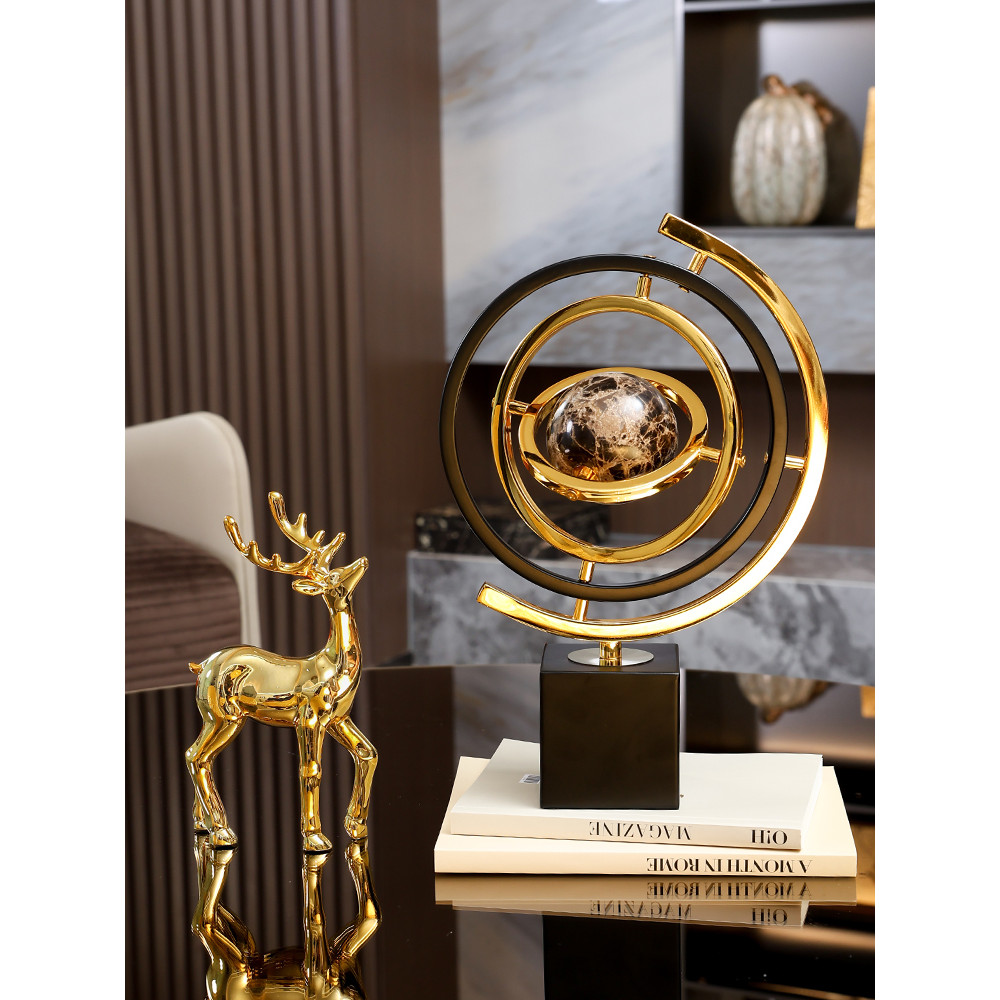 Luz de luxo casa veados decoração criativa armário vinho decoração sala estar mesa decoração High-End Housewarming novo 