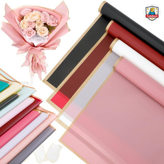 Papel de Buquê à Prova D'água com Fragrância – 20 ou 40 Folhas – Embrulho para Flores e Presentes