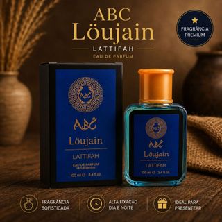 Perfume Arabe Masculino Loujain 100ml Fragrância Premium