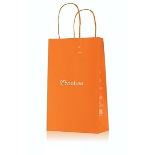 Natura Sacola para presente laranja Tam PP 1 uni cod 10