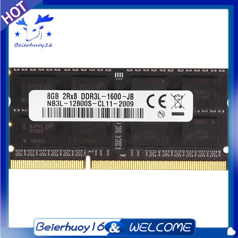 Memória Ram Para Laptop DDR3 , 8GB , 1600Mhz , PC3-12800 , 1.35V , 204 Pinos , Suporte Canal Duplo De