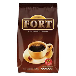 3 Corações Café torrado moido almofada Fort 500g