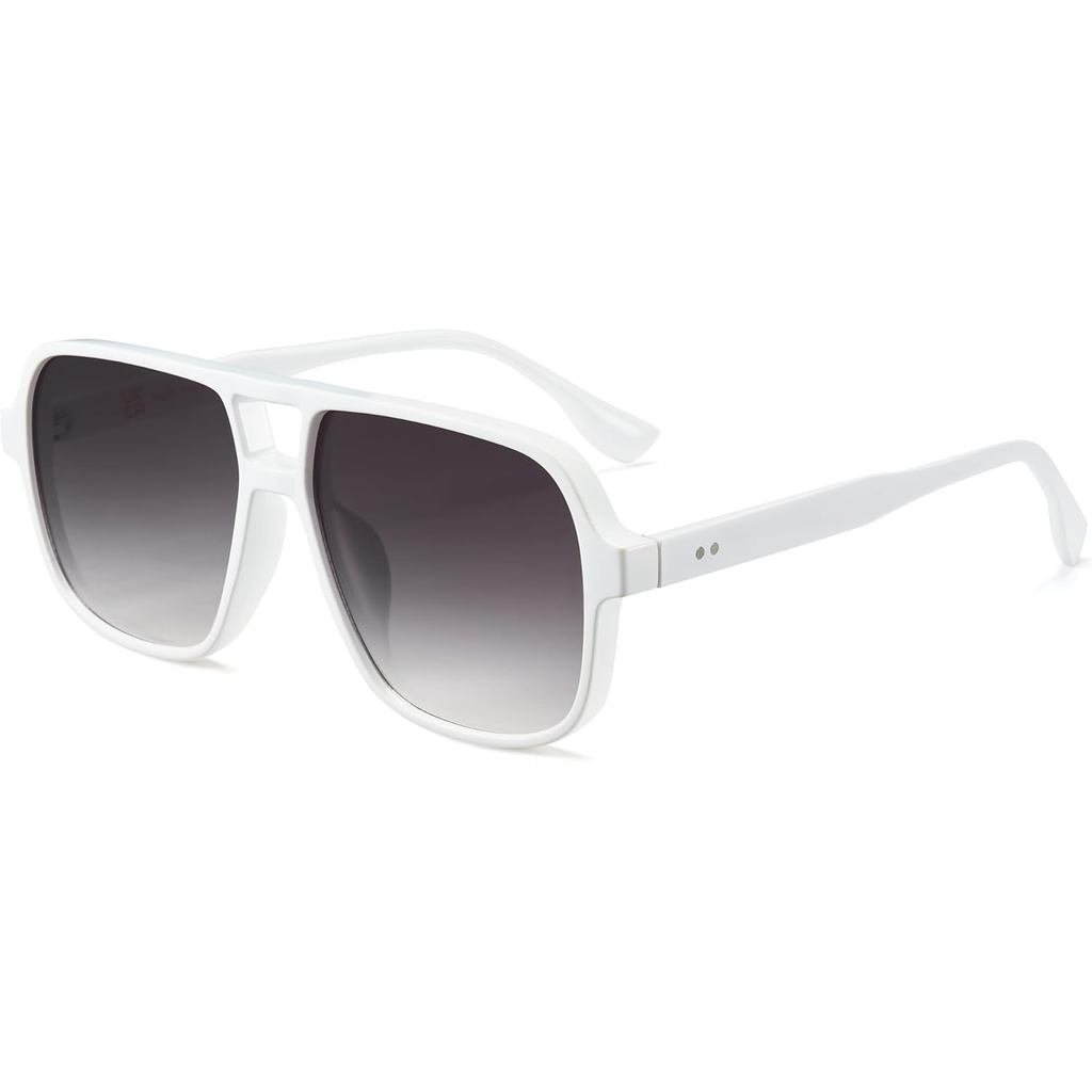 Óculos de Sol Aviador Oversized Cyxus para Mulheres, Estilo Moderno, Proteção UV para Praia, Festivais de Música e Compr