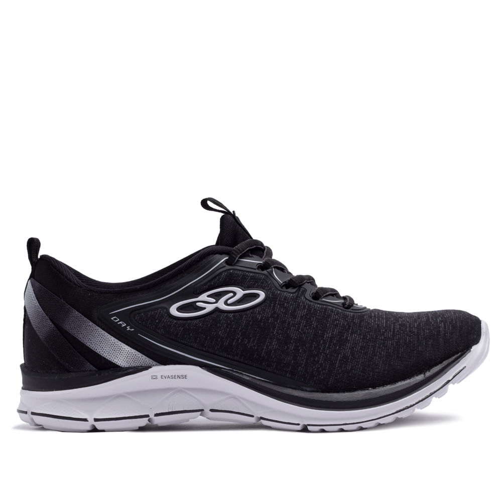 Tênis Feminino Olympikus Day Esportivo Preto