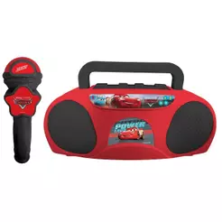 Boombox Karaoke Infantil Carros