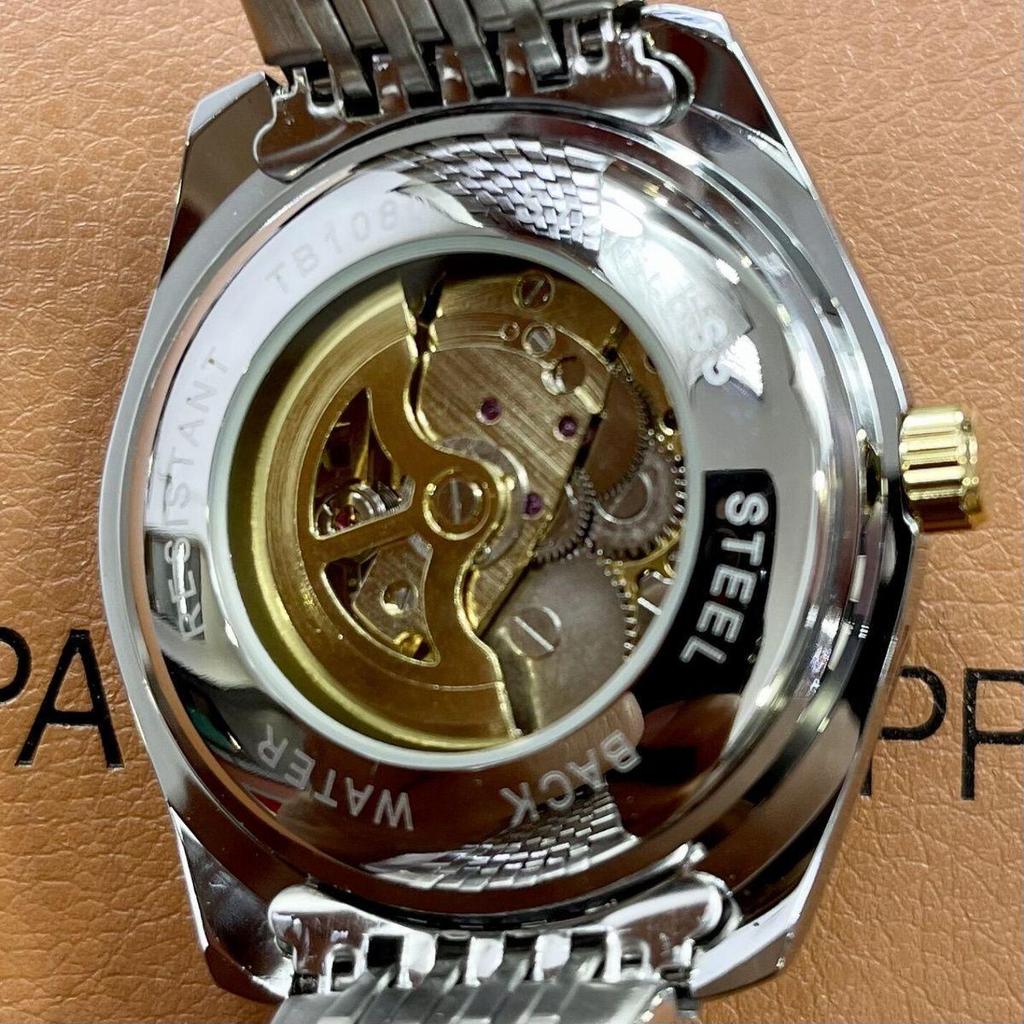 Relógio Masculino Suíço Tourbillon Automático Esqueleto Luxo à Prova D'água Luminoso Premium