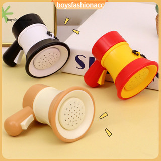 Mini Voice Recorder Keychain with Speaker Portable Loud Megaphone Toy for Kids Boys Girls Backpack Charm Fun Grab Machin