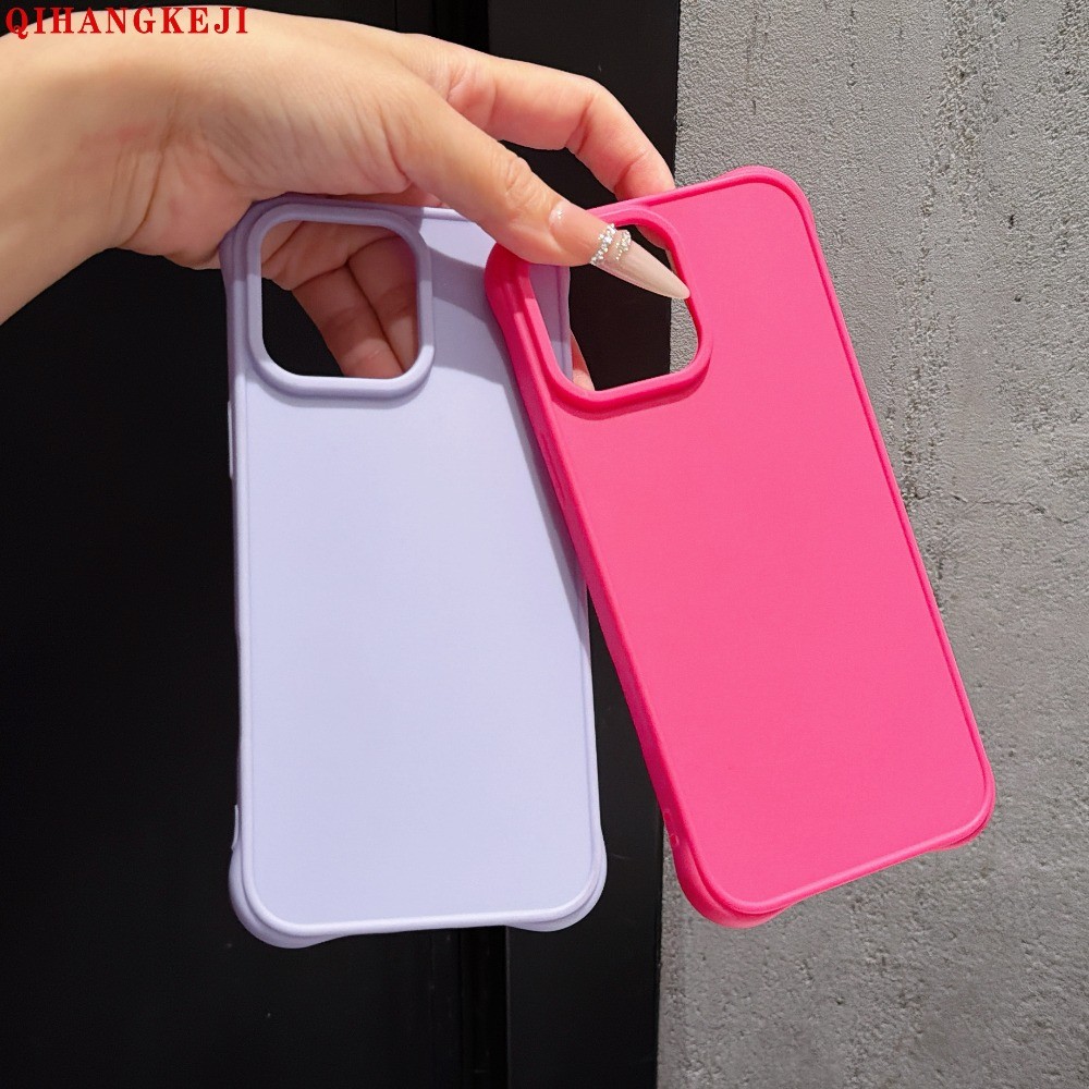 Capa De Telefone De Borda Reta Anti-Queda Para Samsung A12 A13 A32 A14 A02S A03S A03 A04E A05 A05S A15 A25 A55 A06 A07 A