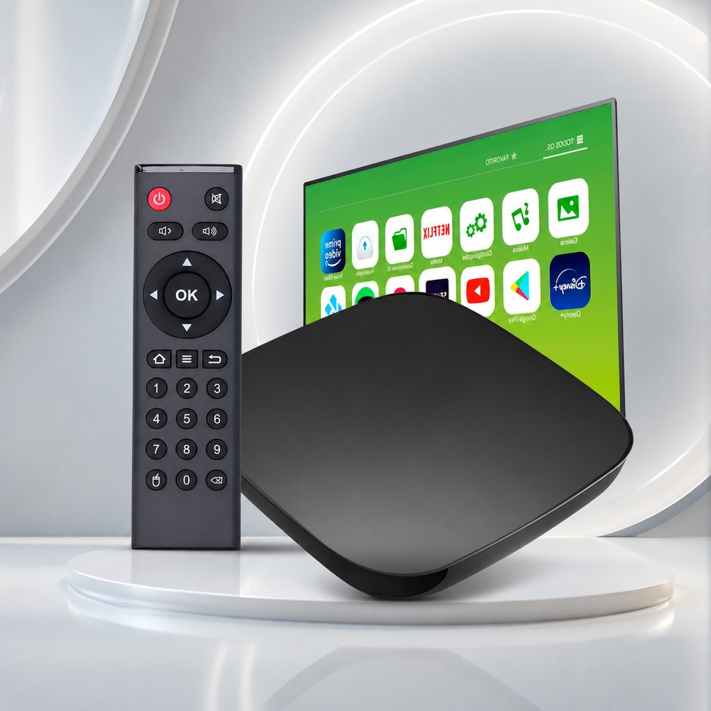 TV Box DC500 Android 10 Quad Core 2GB RAM 8GB WiFi HDMI Full HD Media Player