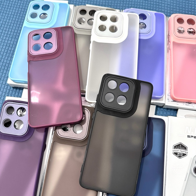 Capa SPACE Acrílico Fosca Anti Impacto Para Motorola G56 / G86 / G67 / G77 capinha com buraco de fino protege a câmera