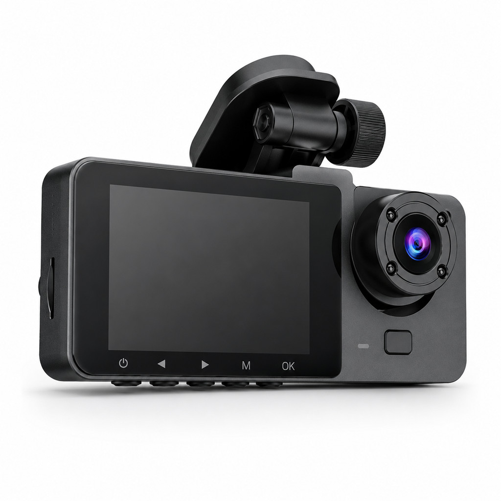 Câmera de Carro Torquehammer VPL-3001 Full HD 1080p com Câmera de Ré