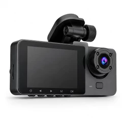 Câmera de Carro Torquehammer VPL-3001 Full HD 1080p com Câmera de Ré