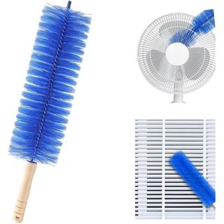Escova de limpeza para ventiladores, novo modelo 2026 com cabeça de fibra ultrafina flexível para remoção de poeira, esc