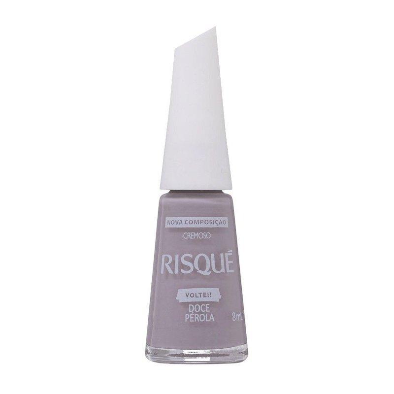 Esmalte Cremoso Risqué Voltei! Doce Pérola 8ml