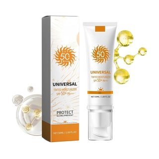 Protetor solar para rosto e corpo FPS50, loção protetora solar FPS50PA+++, protetor solar para usar sob a maquiagem, à p