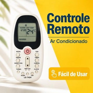 Controle Ar Condicionado - Midea Split Estilo/comfee/komeko
