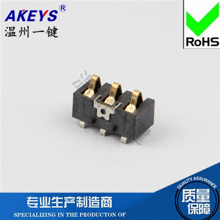 10 Peças Acessórios De Produto Digital Conector 3 Pinos Suporte De Bateria Terminal BC-3P-4.6/5.4/7.0 Cobre Resistência 