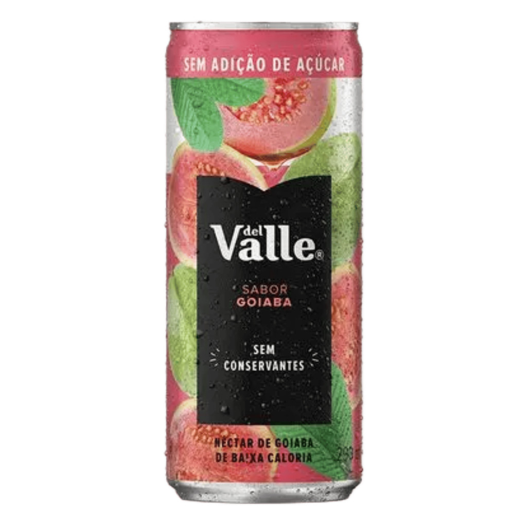 Del Valle Néctar Goiaba Sem Açúcar Lata 290ml