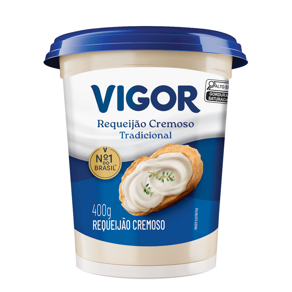Vigor Requeijão Cremoso Tradicional Pote 400g