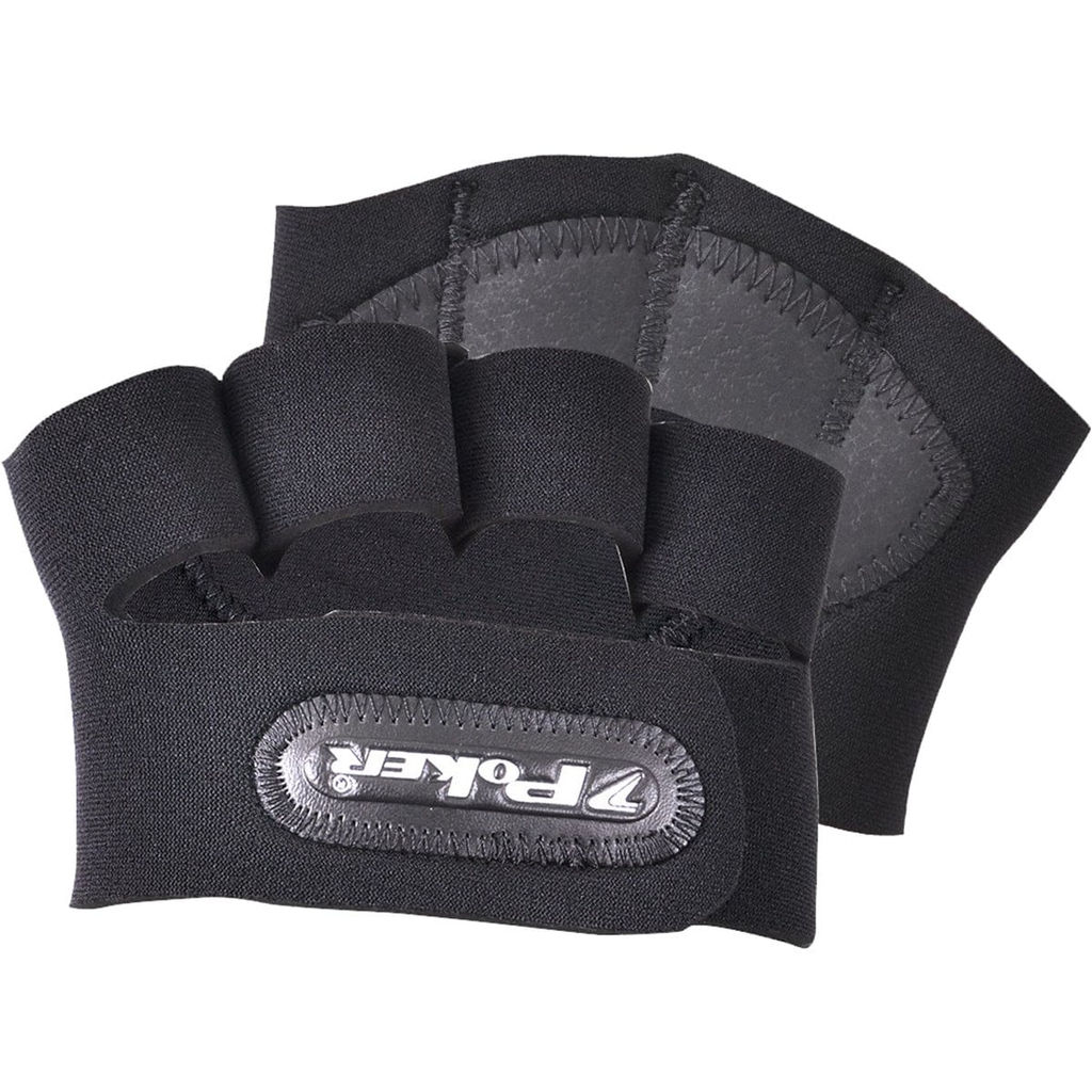 Luva Academia Poker Palmar Preto