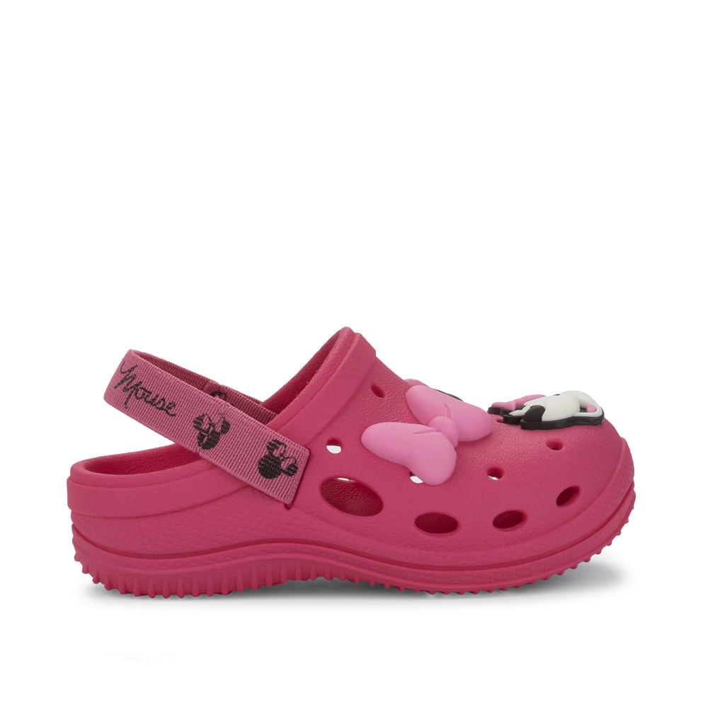 Sandália Babuche Infantil Grendene Baby Minnie Moments Rosa