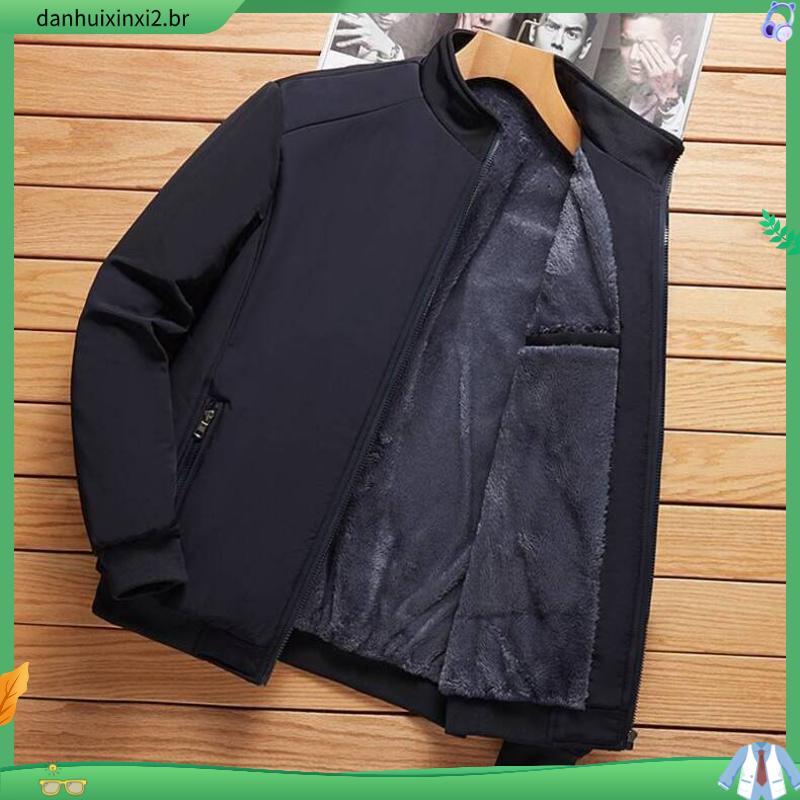 Outono inverno jaqueta acolchoada de algodão de meia-idade roupas masculinas pai roupas de meia-idade idosos masculino s