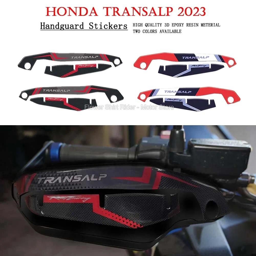 Para Honda XL 750 Transalp 2023 Motocicleta 3D Gel Protetores De Mão Adesivos À Prova Dwaterproof Água Handguard Protege