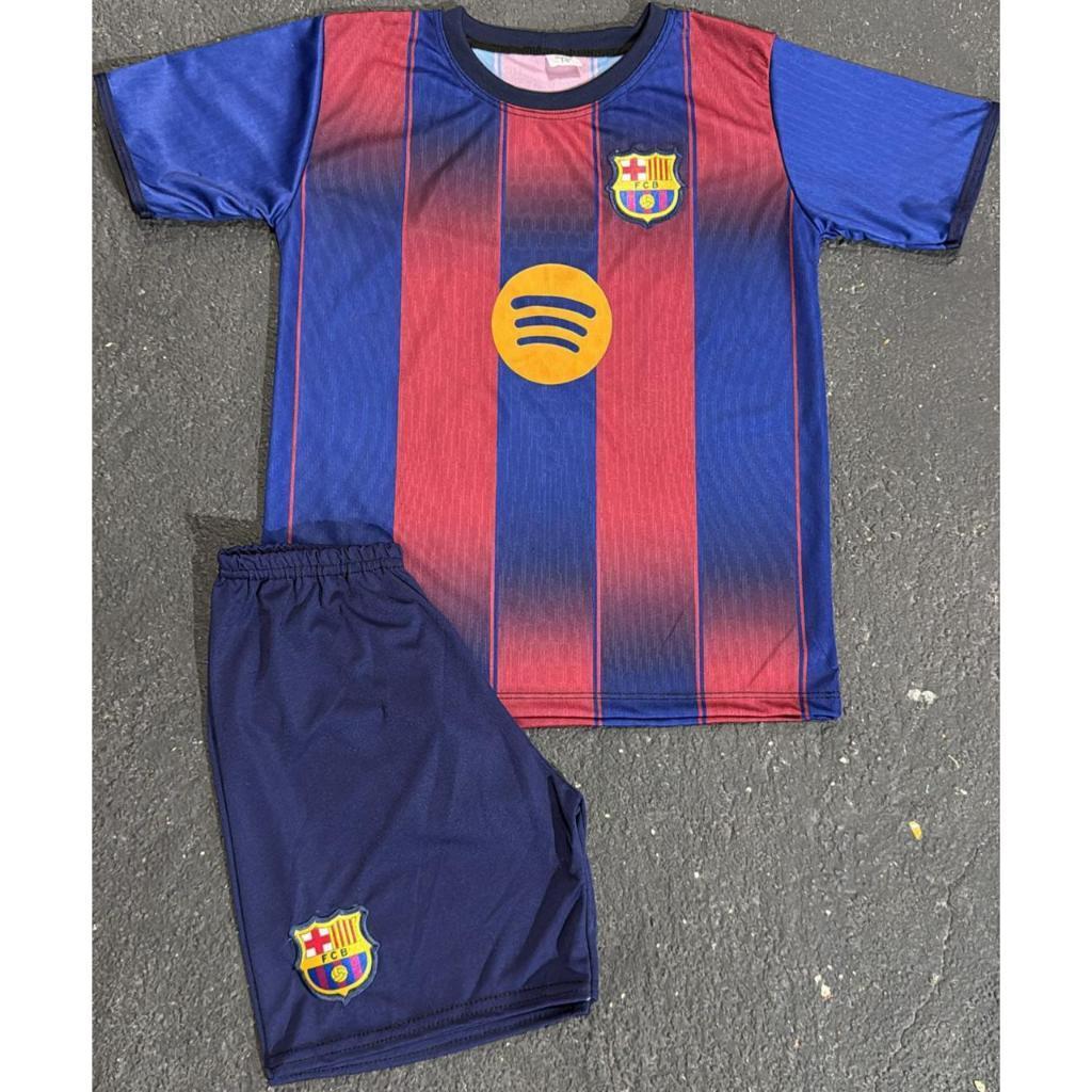 conjunto infantil barcelona — imagem 2 de 2