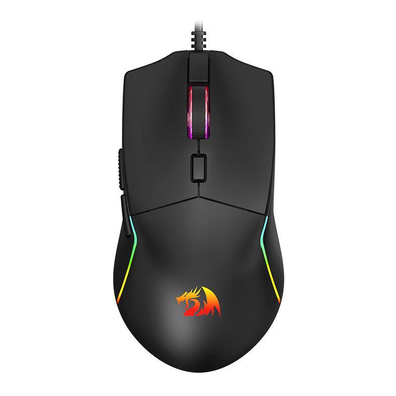 Mouse Gamer Redragon Naga M730, RGB, 10000DPI, 6 Botoes, Preto, M730-RGB