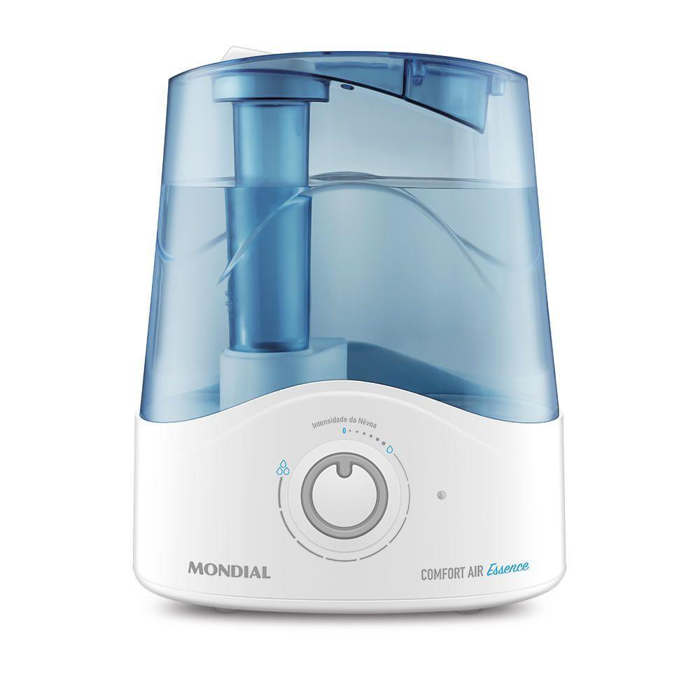 Umidificador de Ar Mondial Comfort Air Essence UA-08 5L Branco e Azul Bivolt