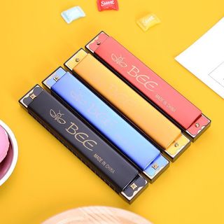 Pronto estoque Bee Harmonica 20 buracos brinquedos para iniciantes crianças estudante gaita masculino feminino polifônic